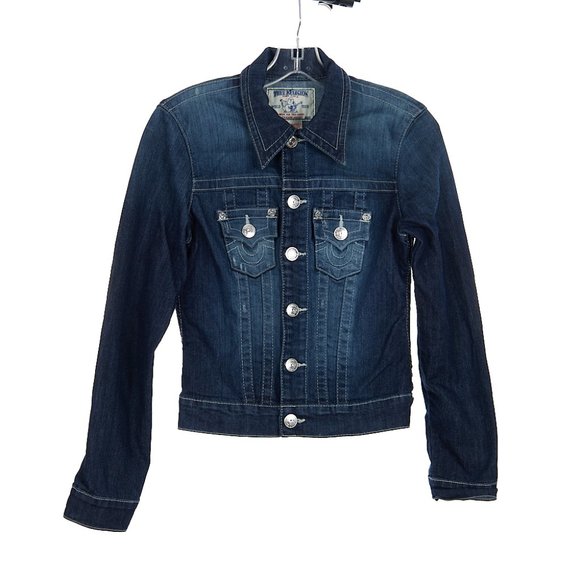 True Religion Jackets & Blazers - True Religion Denim Jean Trucker Jacket Women's XS